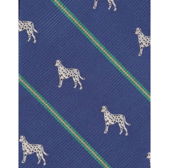 Men's Dalmatian Stripe Tie - Picture 4 of 5
